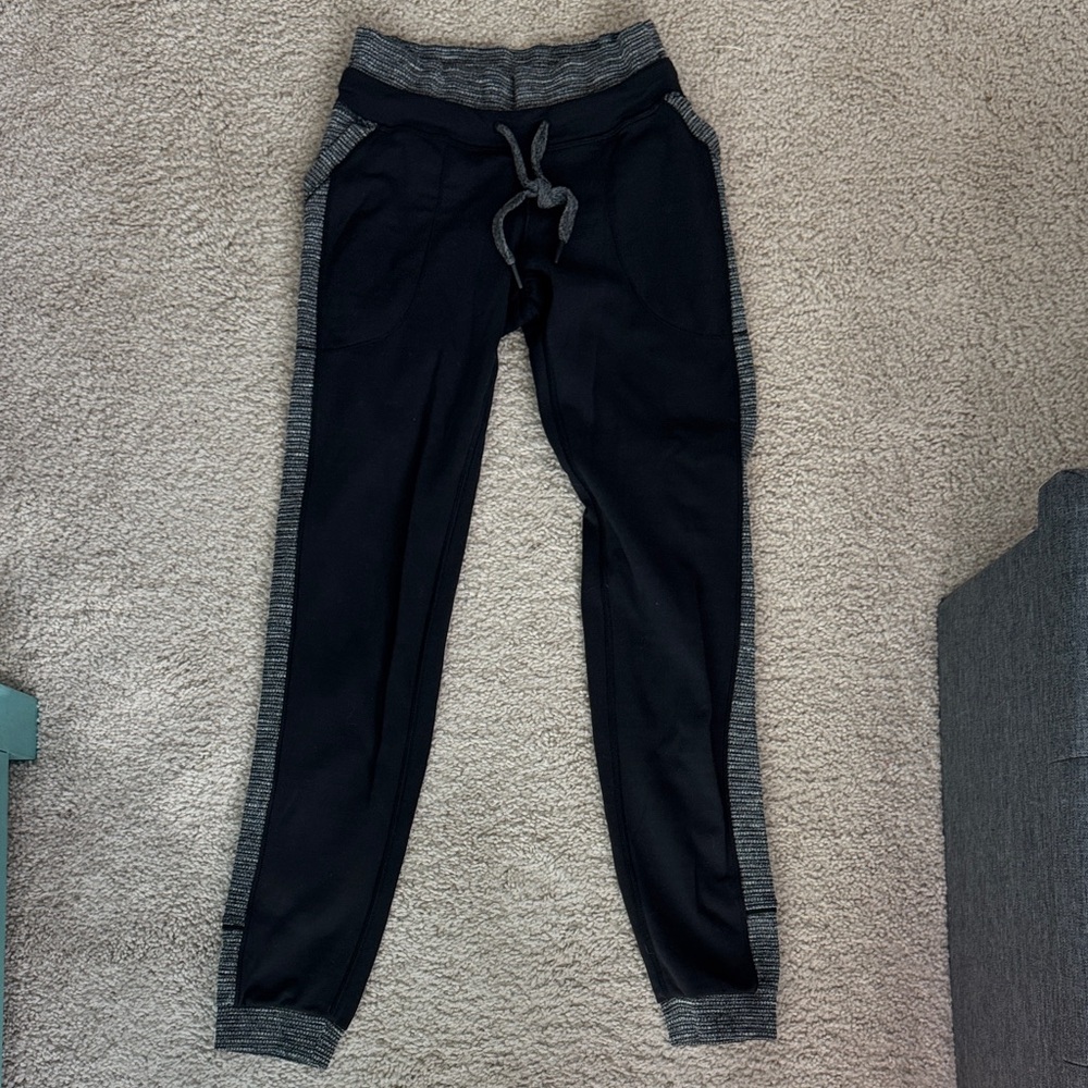 Lululemon Black and Gray Joggers (were a celebrities joggers)